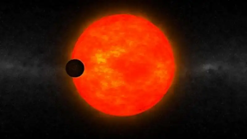 Астрономы открыли огромную экзопланету рядом с небольшой звездой
