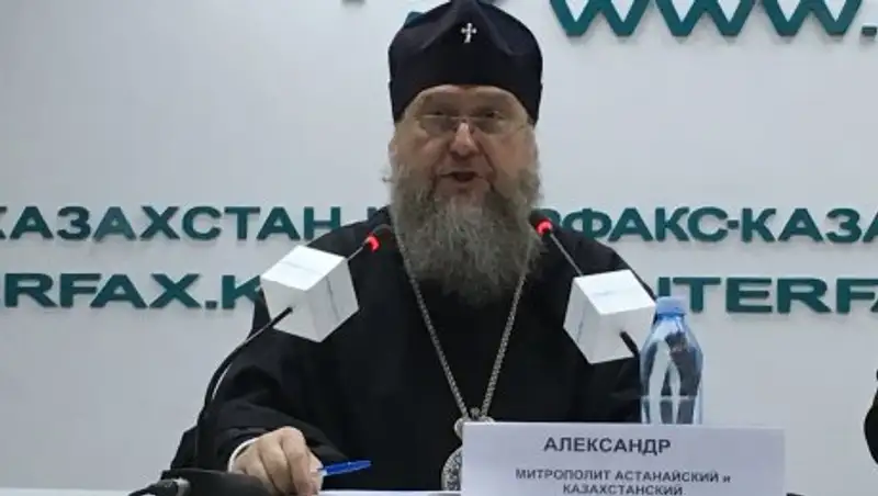 Митрополит Астанайский и Казахстанский Александр поздравил казахстанцев с Рождеством