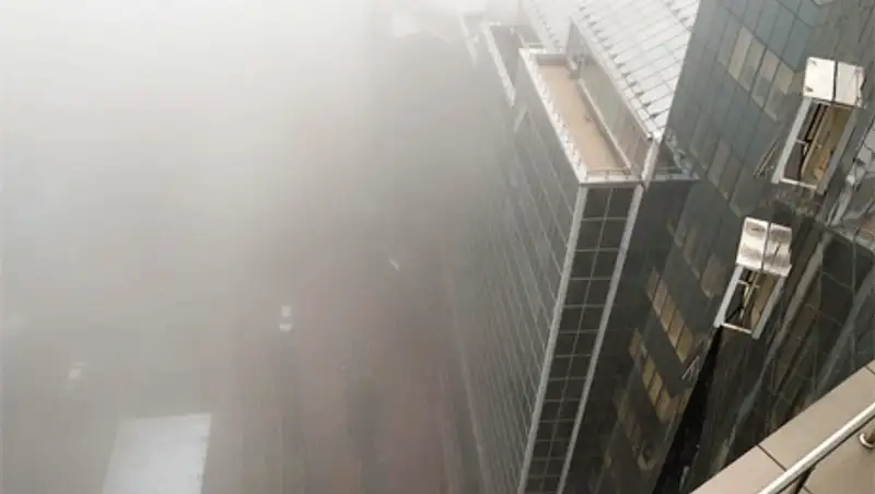 Алматы накрыло мглой