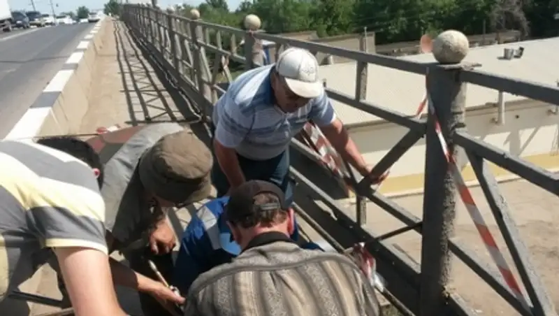 Мосты в Уральске опасны для жизни