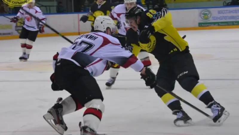 «Сарыарка» одержала победу на «Рубином» в овертайме 2:1ОТ