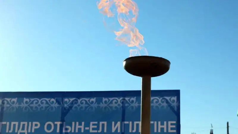 Село Акшолак, провели газ, фото - Новости Zakon.kz от 29.12.2021 21:36