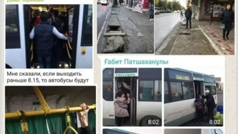 Чиновники Шымкента жалуются на общественный транспорт