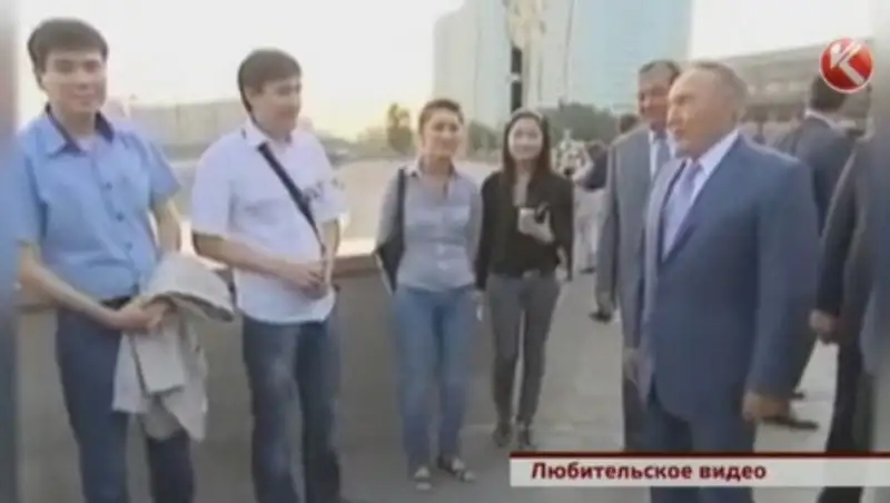 Новое неформальное видео с Президентом Казахстана