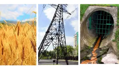 Главное к утру: зерновозы в Китай, Семей без света и воды и аварийный отстойник Шу , фото - Новости Zakon.kz от 04.09.2023 07:50