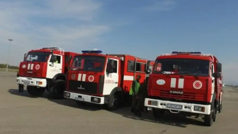 «Пожар» в Международном аэропорту Алматы ликвидирован