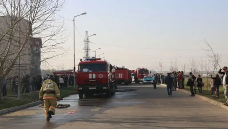 Пожарные Алматы спасли 6 человек, из них трое детей