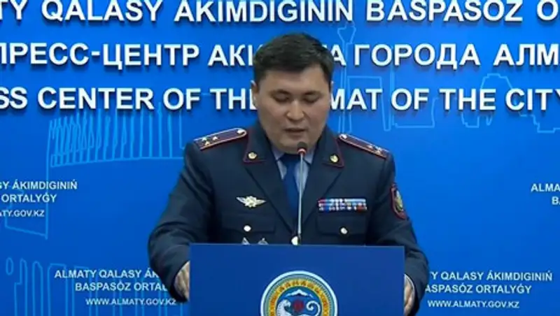 Начальник ДП Алматы о карантине: Все меры направлены на безопасность