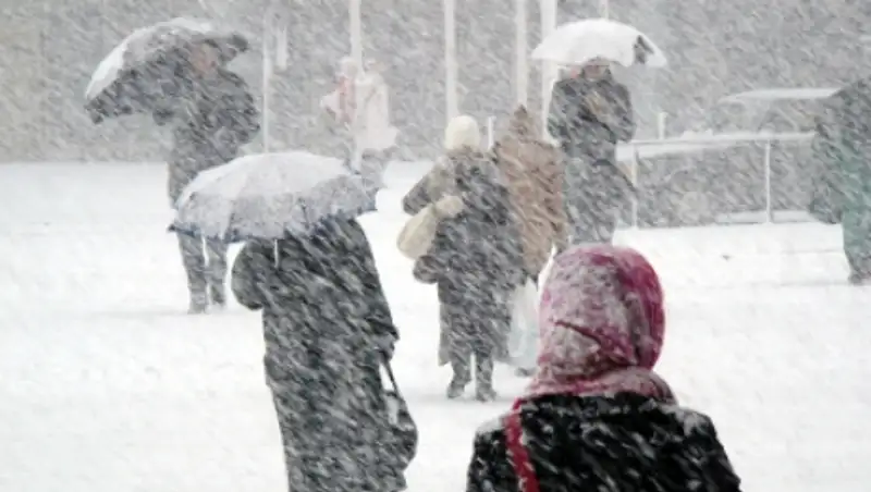 11 января на большей части Казахстана ожидается неустойчивая погода с осадками