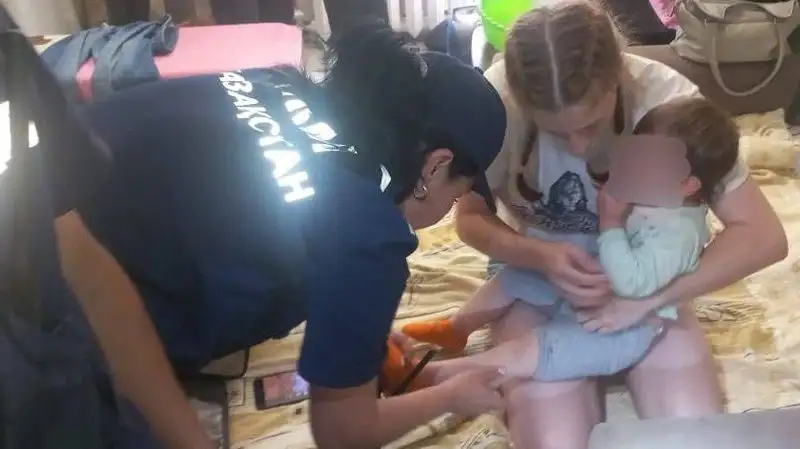 В Уральске ребенок застрял в центрифуге стиральной машины