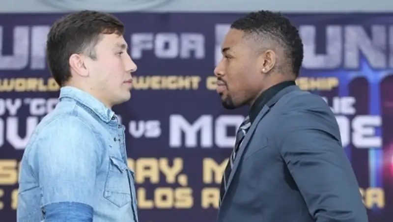 Видео пресс-конференции боя Геннадий Головкин — Вилли Монро  