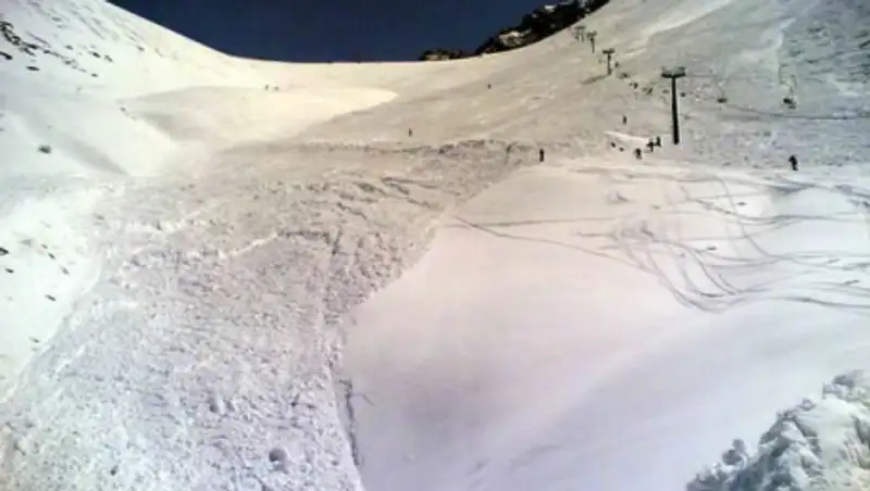 При спуске лавины на трассе Медеу-Шымбулак разрушений и пострадавших нет