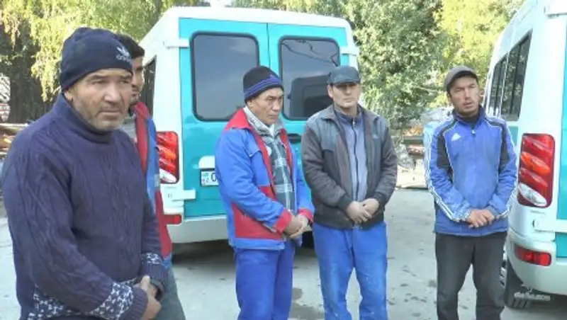 В Алматы нелегалы из Узбекистана трудились над возведением административного здания