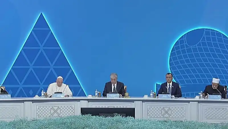 В Нур-Султане начался VII Съезд лидеров мировых и традиционных религий