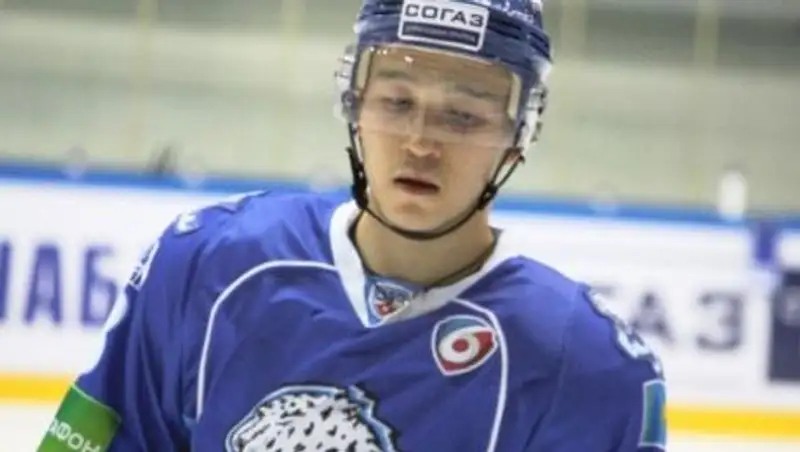 У форвард "Барыса" после травмы образовалась гематома