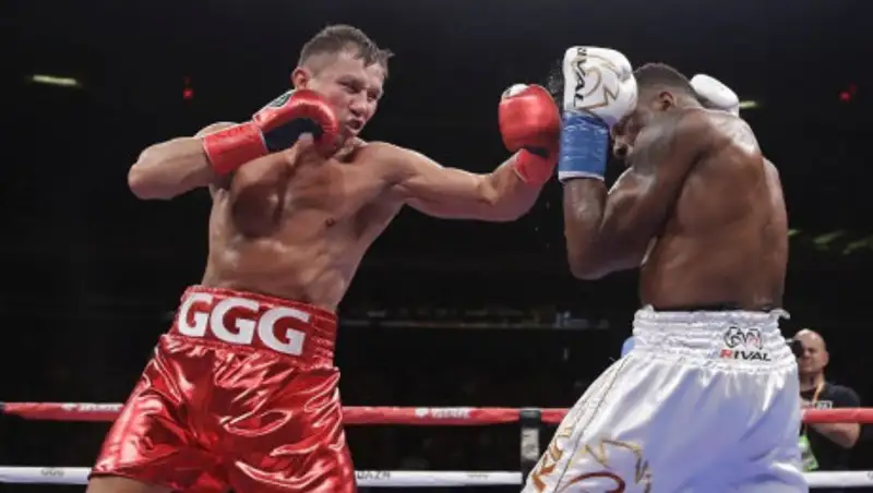 Полное видео боя Головкин - Роллс