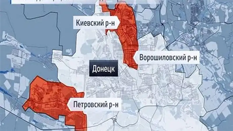 Донецк оказался в огненном кольце