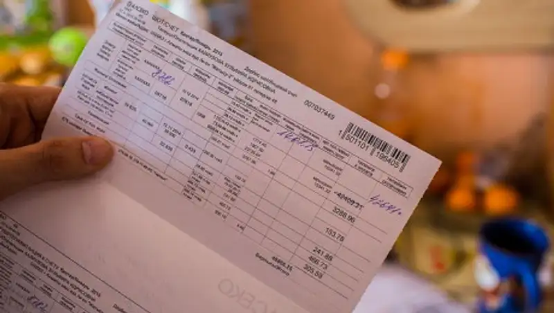 В Алматы с апреля введут новую форму счета на оплату коммунальных услуг