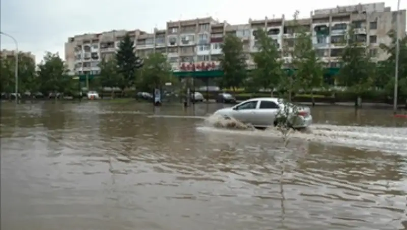 Кокшетау затопило