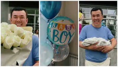 Нурлан Коянбаев опубликовал видео выписки из роддома, фото - Новости Zakon.kz от 10.06.2022 14:40