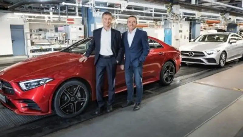 Новый Mercedes-Benz CLS официально встал на конвейер