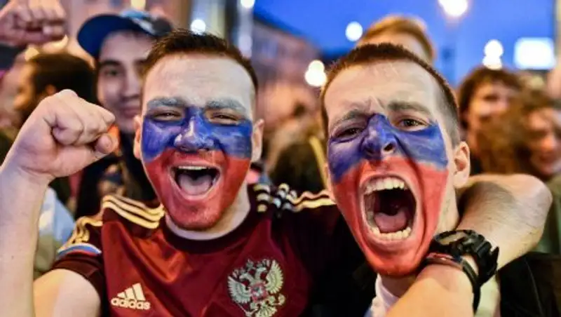 Как россияне отпраздновали победу сборной в матче с Египтом