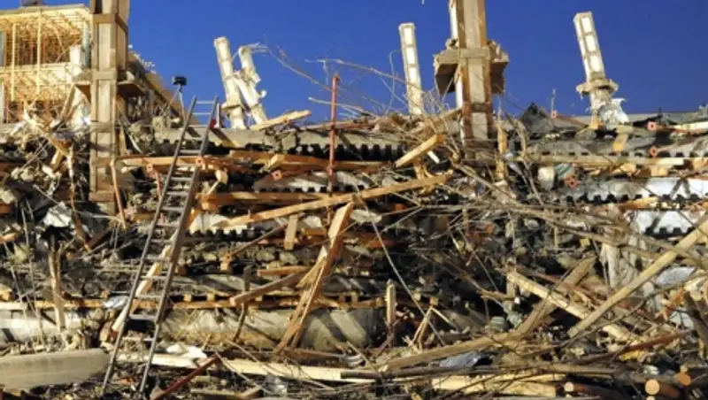 В Нью-Дели обрушилось пятиэтажное здание