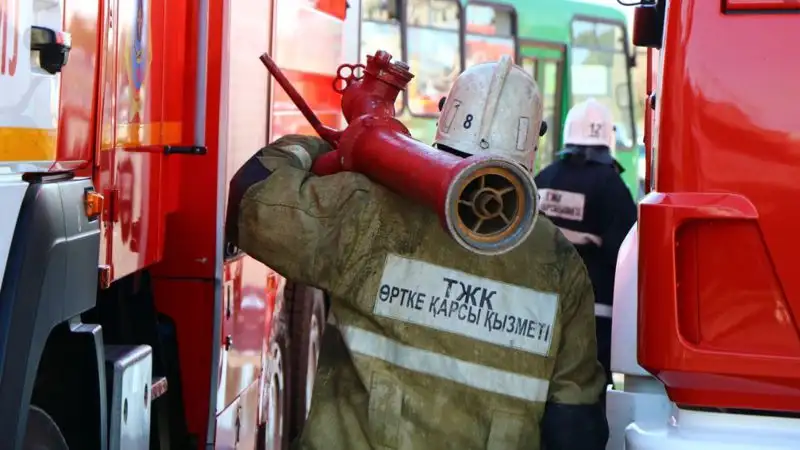 В Астане загорелся детский сад