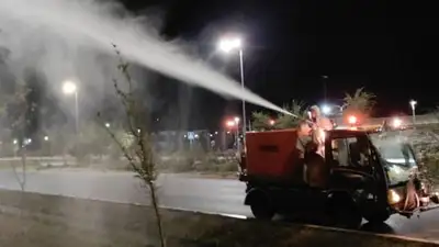 В Алматы снова начали обрабатывать деревья от насекомых, фото - Новости Zakon.kz от 24.08.2023 08:48