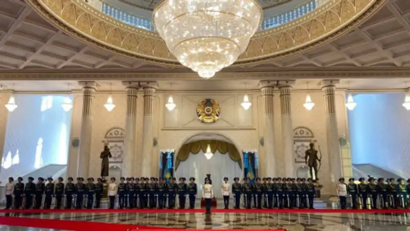 В Нур-Султане началась встреча Токаева и президента Швейцарии