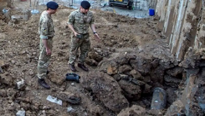 Рядом с «Уэмбли» нашли бомбу времен Второй мировой войны