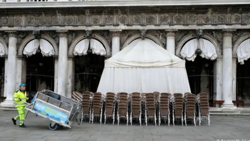 В Италии закрыли магазины, бары и рестораны из-за коронавируса