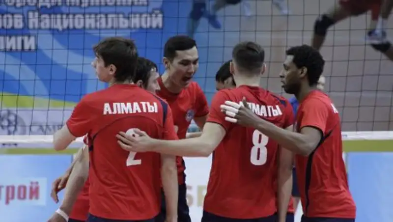 «Буревестник-Алматы» стал победителем 3-го тура мужской Национальной  лиги