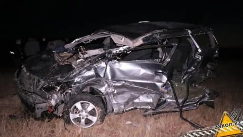 Три человека погибли в ДТП на трассе Алматы-Бишкек