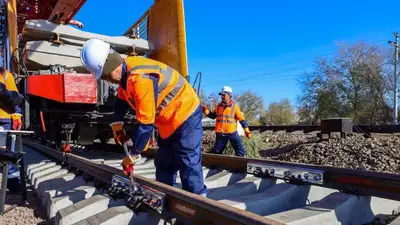 Новую железную дорогу строят в обход станции Алматы