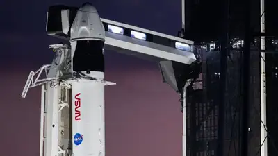 Отложила запуск миссии на МКС за 2 минуты до старта, фото - Новости Zakon.kz от 28.02.2023 01:16