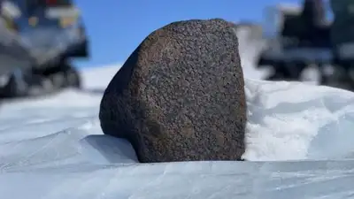 На территории Антарктиды найден 8-килограммовый метеорит