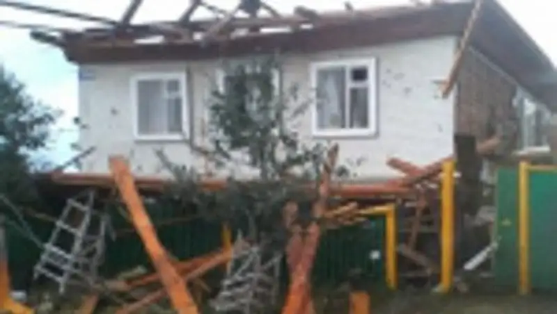 В Башкирии от урагана пострадали более 50 человек