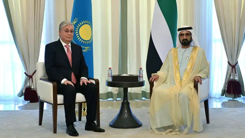 Токаев пригласил правителя Дубая посетить Казахстан, фото - Новости Zakon.kz от 18.01.2023 16:24