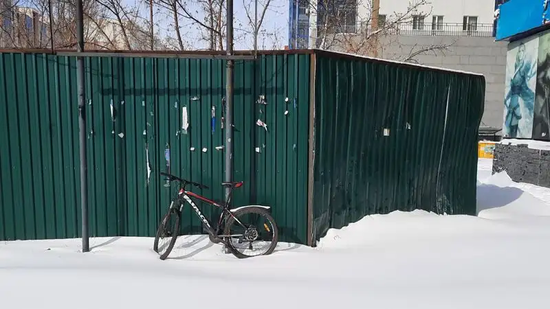 Казахстан Астана снег погода аномалия, фото - Новости Zakon.kz от 17.04.2023 11:51