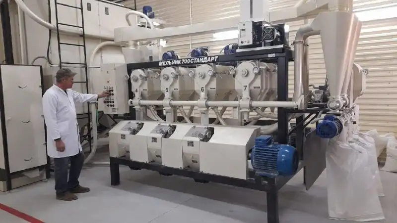 В районе Акмолинской области открылась новая мельница