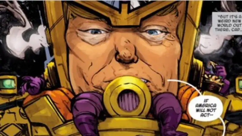 Дональд Трамп стал суперзлодеем Marvel