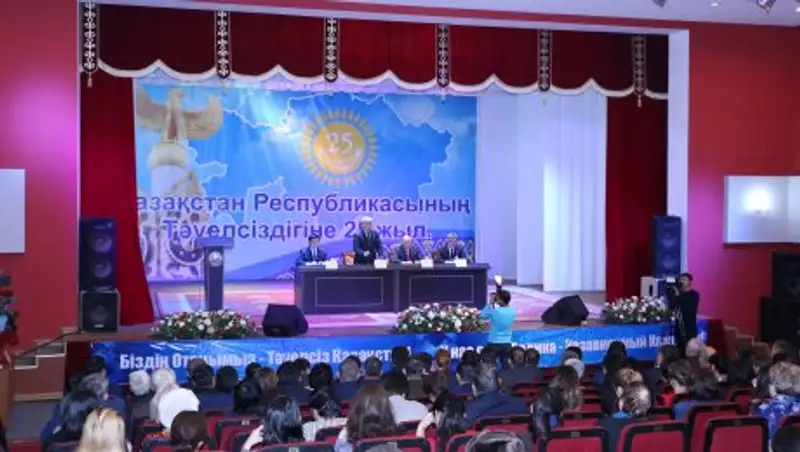 Бердыбек Сапарбаев провел встречу с населением в Актобе