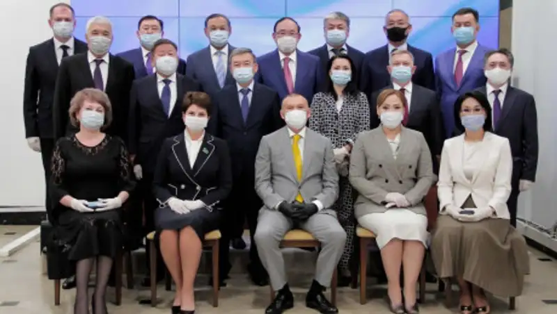 ЦИК РК зарегистрировал депутатов Сената Парламента