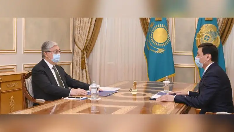 Токаев заслушал отчет акима столицы