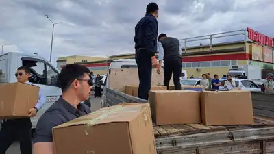 Акимат, Астана, благотворительная помощь , фото - Новости Zakon.kz от 29.06.2023 18:19