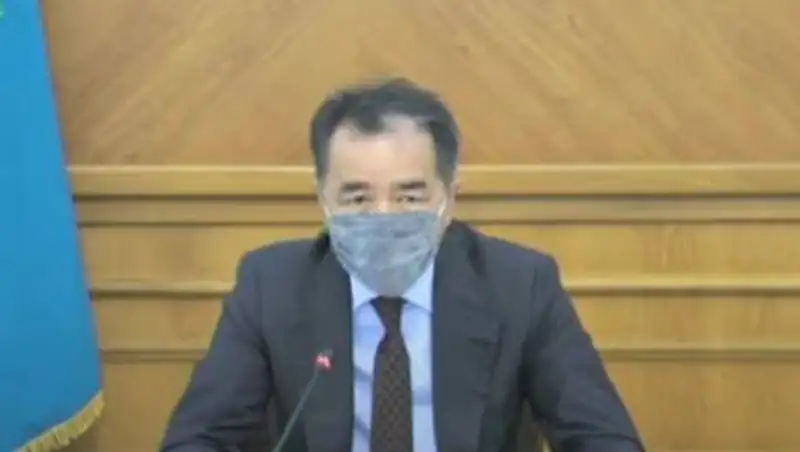 Об эпидситуации в Алматы рассказал Сагинтаев