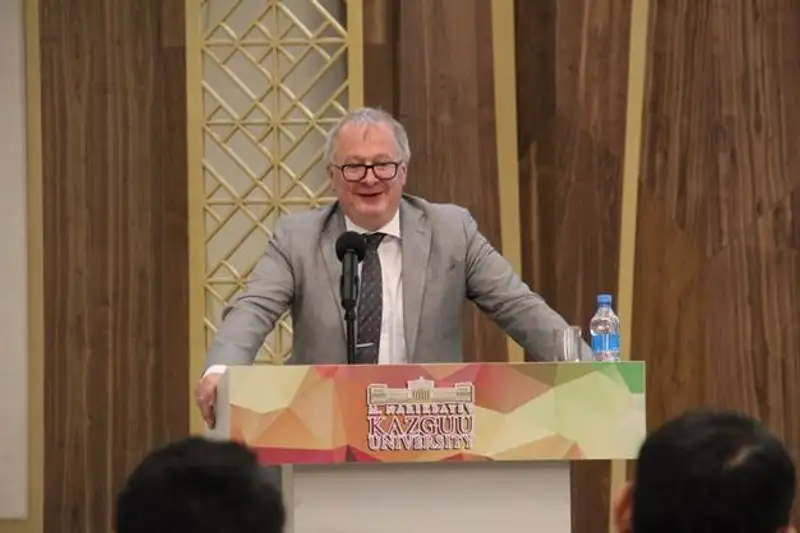 В КАЗГЮУ состоялось открытие Школы немецкого права, фото - Новости Zakon.kz от 05.06.2019 15:31