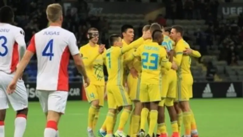 "Астана" сыграла вничью со "Славией" в матче Лиги Европы