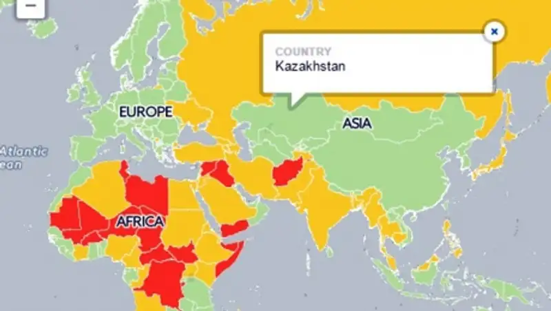 Английский МИД признал Казахстан страной, безопасной для подданных Великобритании